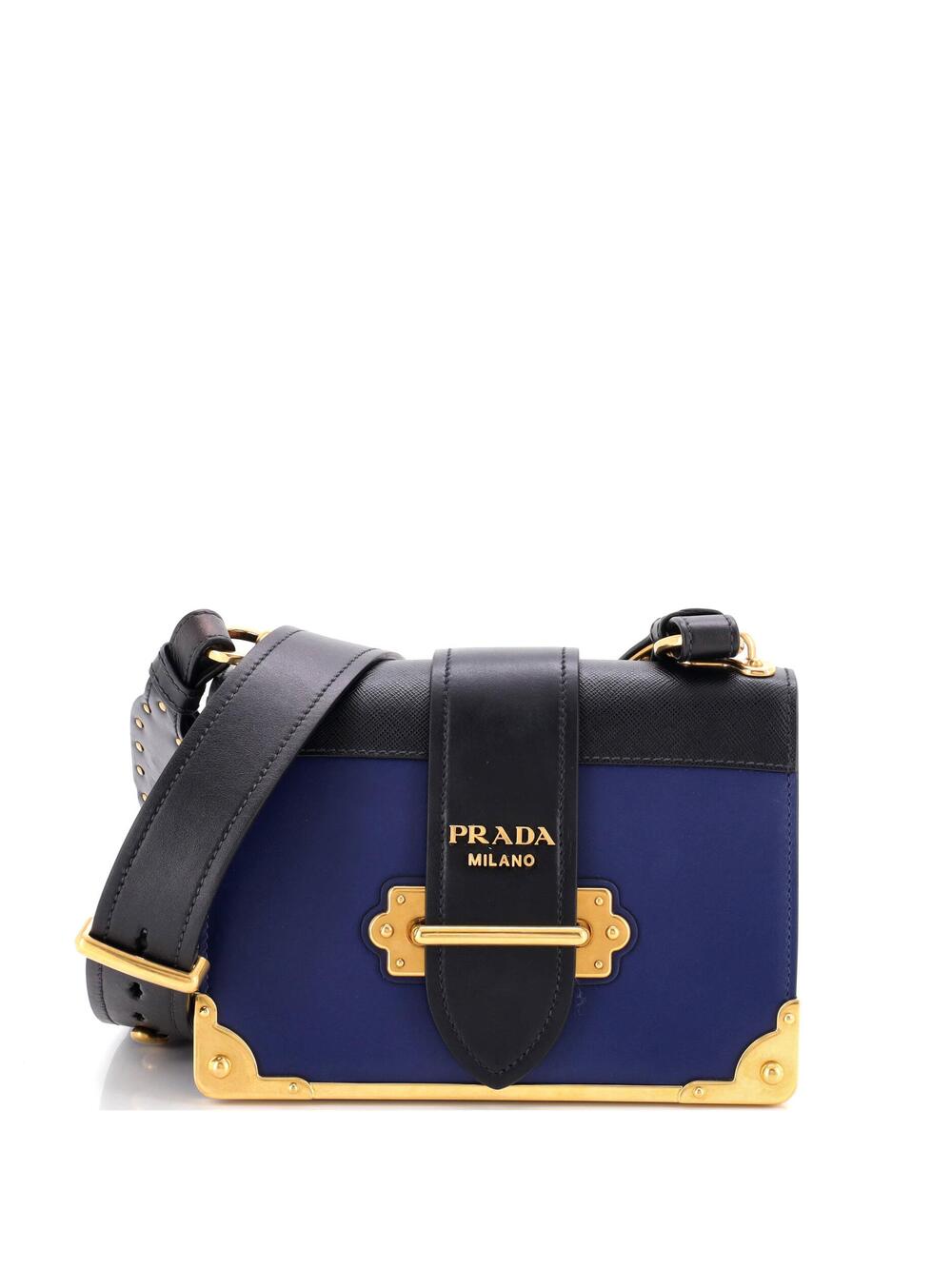 Prada Cahier Crossbody Bag Leather And #364313P14B